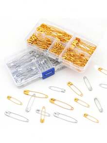 50-500 DIY Steel Safety Pins, Modern Minimalist Home Safety Pin Set, Suitable For Fixing Clothes, Fixing Clothes Labels, Cuff Pins, And Essential Household Pins