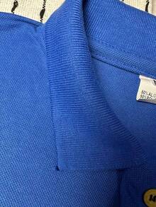 Men's PLAIN POLO Shirt Premium Cotton Pique Fabric Promotion - 寶藍色 - 查看 5