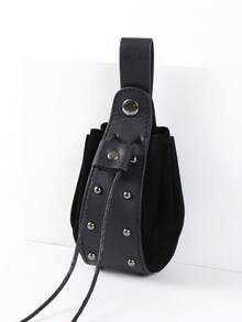 1 件中世纪朋克复古腰包文艺复兴户外腰包钱包旅行假日派对角色扮演角色扮演挂式零钱包，万圣节