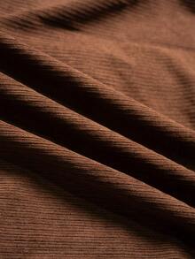 Áo sơ mi dài tay nam LOOKUN, chất liệu vải dệt họa tiết, phong cách cổ điển retro, kiểu dáng casual, công sở, năng động, thích hợp mặc ngoài trời, mùa xuân/thu. - Cà phê nâu - Xem 7