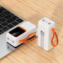 Power Bank Portable Charger Power Bank 30000mah PD 22.5W Fast Charging - Multicolor - Ver 3