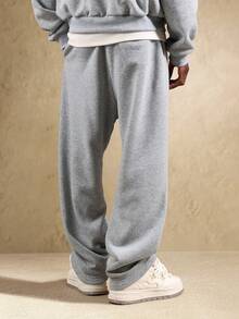 （秋冬）男士宽松长裤，适合跑步、健身、户外活动、旅行、街头时尚。男士时尚运动健身针织透气长裤，直筒休闲工装裤，男友风必备篮球裤，黑色修身慢跑裤。