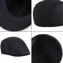 Italian Style Beret Autumn Winter Men's Women's Unisex - Màu be - Xem 3