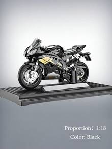 NEUSNEY 1:18 比例压铸摩托车模型，带展示架，多种款式可选，可作为礼物 - 彩色 - 查看 16