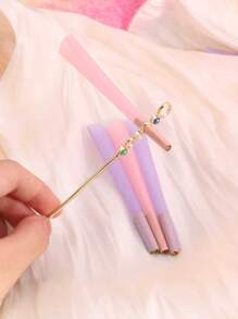 1pc Simple Style Joint Holder ;Packing Tool.Faux Pearl Decoration. - Multicolor - View 1