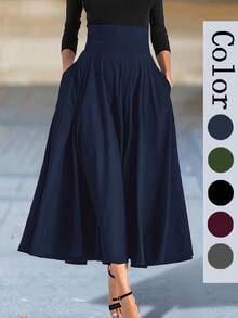 欧美时尚秋装女装优雅腰部精致时尚风百褶裙Y2K服饰女装街头潮流独立站爆款女装返校通勤蝴蝶结收腰修身休闲摆裙