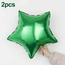 2 个五角星铝箔气球，适用于婚礼/生日/周年纪念/单身派对、家居装饰气球、圣诞装饰 - 金色 - 查看 14