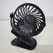 1个USB充电婴儿推车/育婴室静音风扇，360°旋转便携式夹式风扇，适用于婴儿车、婴儿床、推车配件、旅行、露营，3档静音迷你桌面风扇，自行车夹式风扇，快速制冷，清凉舒爽，适用于家庭、厨房、浴室、办公室、汽车，多功能风扇，可用于化妆 - 彩色 - 查看 15