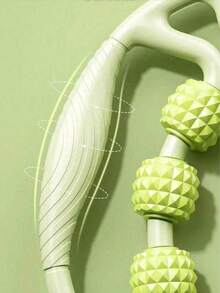 1 Stück Kreismassagegerät, Bein-Knetgerät & Entspannungsausrüstung mit PP-Rollrädern, Yoga-Rolle für Oberschenkel-Muskelentlastung Fitness-Ausrüstung Gym-Zubehör, Sport, Gym, Heimübung, Massagegerät, Massage