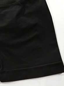 3条装女士运动短裤，无缝弹力紧身裤，高腰不透明收腹瑜伽短裤，适合健身、跑步、骑行、瑜伽、运动和休闲穿着。夏季 - 彩色 - 查看 5