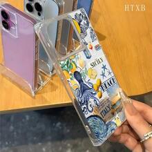 Teléfono móvil Lemon Octopus Block, adecuado para phone16promax, 16 15pro 14PLUS 13 12Pro 11 Pro X XSMAX 12 13 16e 17 17pro 17promax 17airx, y cobertura total transparente: nueva protección de alto valor - transparente - Ver 9