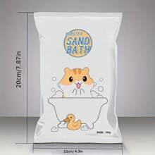 1 Bag Of 500g Small Pet Hamster Shower Sand, Hamster Shower Sand, Soft And Harmless Hamster Shower Supplies