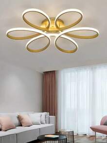 现代 LED 吸顶灯、家居装饰照明灯具、简约吸顶灯、优雅弧形设计、简约吸顶灯、装饰照明、暖白/冷白 2700-3500K/5500-6000K、铝/硅胶吸顶灯、黑色/白色、LED 吸顶灯、白光/暖光 - 彩色 - 查看 5