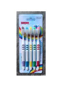 10/20 Stücke weiche Zahnbürste mit kleinem Mond, Bambus-Holzkohle-Borsten, extra fein und extra weich, Erwachsene und Studenten, Einweg-Zahnbürste, kann mehrmals verwendet werden, Badezimmer-Dekoration, Herbst-Dekoration, Rückkehr zur Schule