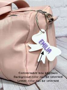 3D Printed Water Bottle Name Tag | Cute Personalized Keychain | Small Name Tag With String | Customized Name Tag | Sports Bag Name Tag