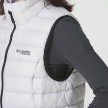 Columbia 女士棉质 Arctic Crest 羽绒背心 W-白色，舒适保暖简约羽绒服 WK4588100（90% 羽绒，10% 羽毛） - 白色 - 查看 8