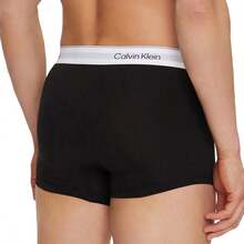 Calvin Klein 3 طقم سروال داخلي رجالي - أسود/أسود/أزرق - مشاهدة 4