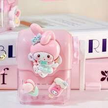 Sanrio Sanrio Hand Rotating Pen Knife Melody Laurel Dog Pencil Sharpener Necessary For Office, Durable Pencil Sharpener, Cute Cartoon Characters, Send Friends Children Friends School Gifts Birthday Gifts First Choice