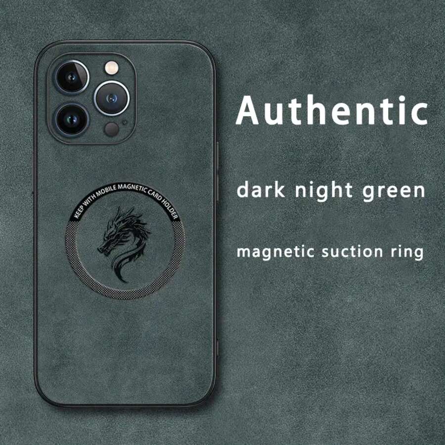 Funda magnética para teléfono con diseño del Zodíaco, imitación piel de oveja, compatible con phone 12, 13, 14, 15, 16 Plus y Pro. Elegante y de alta calidad. El regalo perfecto. Diseño vintage. Para él/ella. Tema: elegante. Material duradero. Piel sintética. Funda protectora. Diseño delgado. Accesorios tecnológicos. Para usuarios. - Colores mixtos 4 - Ver 1