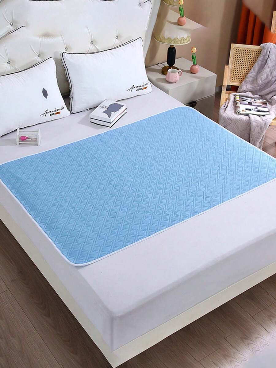 Tấm lót thay tã chống thấm nước có thể tái sử dụng, thảm cho con bú chống trượt, thích hợp cho người bị són tiểu, trong kỳ kinh nguyệt, sử dụng được quanh năm, tấm lót kinh nguyệt chống thấm nước, tấm bảo vệ nệm chống thấm nước có thể giặt được, thích hợp cho phụ nữ trong kỳ kinh nguyệt, bị són tiểu, đái dầm, cũng thích hợp cho người lớn và người cao tuổi. - Nhiều màu - Xem 1