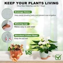 5pcs, Plant Pots Self Watering Planters High Drainage Flowers Pot For Indoor Outdoor Plants With Reservoir Tray And Watering Lip Gardening Planter Garden Flower Pots