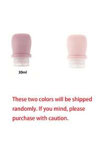 30毫升/60毫升/90毫升硅胶旅行瓶套装，可重复灌装防漏旅行容器，适用于乳液、洗发水、护发素、化妆品等，适合浴室、宿舍使用，3种颜色可选 - 彩色 - 查看 11