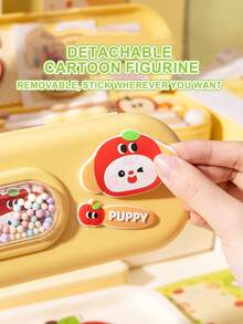 1 件泡泡机铅笔盒，可爱日式多功能笔筒，儿童美观卡哇伊学校用品，学校，独特的文具收纳盒。 - 彩色 - 查看 7