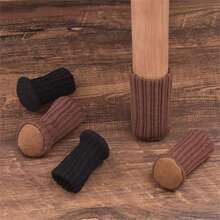 4pcs Chair Leg Socks - High Elastic Knit Design, Prevent Scratching Floors - Durable Furniture Floor Protectors, Suitable For Hardwood, Easy To Install, Fit Various Chair Leg Sizes - A - View 2