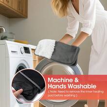 Hailicare Portable USB Foot Warmer Heater, Soft & Flexible Design, Fast Heating Up To 50°C, Multi-Device Compatible, Ideal For Home Office Travel Use