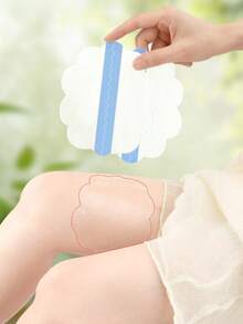 10pcs Transparent Anti-Chafing Friction Stickers, Invisible Thigh Chafing Protectors, High Elastic Leg Wrap Bandages, Knee And Calf Anti-Friction