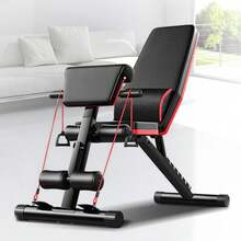 Black Multi Functional Supine Board Adjustable Height 40-102cm/15.7-40.2in - Black - View 1