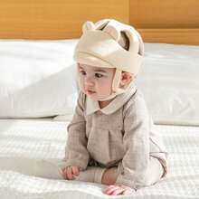 Baby Anti-Fall Head Protection Hat, Children's Walking Protection Cushion Helmet, Baby Anti-Collision Artifact, Breathable Mesh (Suitable For 50-55cm Head Circumference)