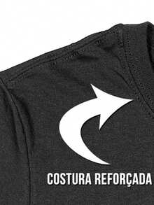 Men's And Women's São Paulo Team T-Shirt, 100% Cotton, Black And White - 黑色 - 查看 6