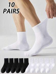 10 Pairs High Quality Men Ankle Socks Breathable Nylon Sports Socks Mesh Casual Athletic Summer Thin Cut Short Sokken Size 36-46 - Multicolor - View 1