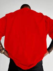 Premium T-Shirt Fio 30.1 Basic Unisex Premium - Red - View 2