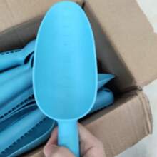 Pala de jardín de 3 colores, pala de cavar reforzada, pala de patio, herramienta de plantación y aflojamiento de suelo de jardín, pala sencilla para flores, verduras, suculentas, herramienta doméstica, pala de plástico - Multicolor - Ver 3