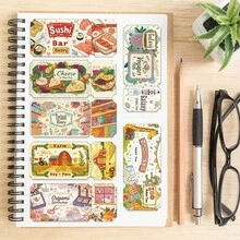 50 张梦想票贴纸美观贴纸高品质贴纸贴花剪贴簿、日记本、笔记本电脑、保险杠、滑板、水瓶、电脑、手机贴纸可以为您的生活带来很多乐趣，是送给成人的完美礼物 - 彩色 - 查看 5