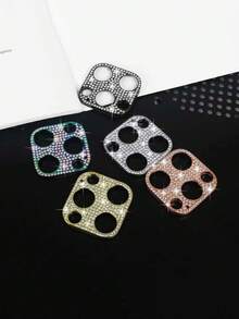 (1 片装)适用于 16 Pro Max 的闪亮相机镜头保护膜,3D 闪光水晶钻石水钻防刮花闪亮圆点金属装饰贴纸保护膜,玫瑰金,兼容 系列,适用于手机壳,是生日、送给家人、朋友、日常保护、办公室、家居的理想之选。闪亮水晶镜头保护膜,相机盖防水、防震、防摔、防刮花。 - 金色 - 查看 4