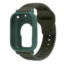 适用于 Redmi Watch 5 Active 的硅胶表壳+表带，硅胶运动腕带表带带盖，也适用于 Redmi Watch 5Lite 表带 - For Redmi 5Active - 查看 19