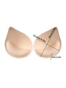 2件套女士胸垫加厚胸垫透气海绵杯垫适用于文胸背心或裹胸