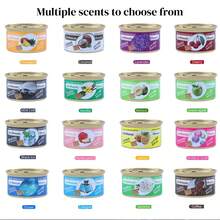 AD 1个装汽车空气清新剂固体香氛罐装木块咖啡味持久汽车香薰除臭用品 - 罐頭 - 查看 11