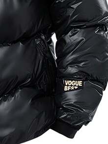 Men's Hooded Black & Gold Sweatshirt, Thick Casual Loose Fit Jacket, Versatile Sportswear For Autumn/Winter