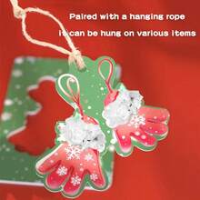 Princess Christmas DIY Sticker Game Costume Decor, Cartoon Creative Toy, Educational Accessory Material For 3D Handmade Creative Gifts, Christmas Gift Toys For Girls