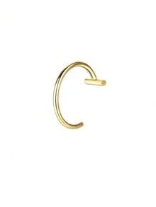 1 Stück/2 Stücke Fake Nasenring Faux Piercing Schmuck 8 mm Fake Nasenring Hoop für Faux Lippe Septum Nasenring Set Fake Lippring Lippennagel Neu Keine Perforation erforderlich - Verschiedenfarbig - Übersicht 3