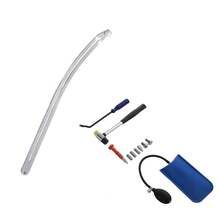 Dent Puller Kit, Paintless Car Dent Removal Tool, Auto Fen.Der Damage Repair Puller Lifter With Curved Rod, Crowbar, Rubber Hammer, Airbag, Detachable & Repair Pens, Replacement Heads Tools Kit - Multicolor - View 8