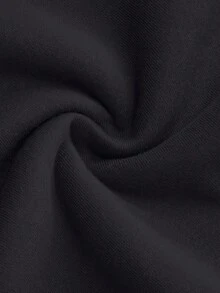 Sudadera con capucha Cappuccino Assassino para niño - Sudadera negra vibrante de manga larga con diseño de taza de café de dibujos animados, mezcla de poliéster elástico, lavable a máquina, ideal para deportes al aire  ropa informal, primavera, otoño e invierno, ideal para el día a día de los jóvenes | Sudadera con capucha con gráfico divertido | Sudadera con capucha de tejido elástico - negro - Ver 7