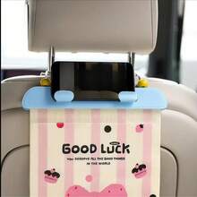 20pcs Hanging Car Trash Bags - Durable PP Material, Portable Cleaning Bags, Suitable For Car Cleaning And Garbage Collection, Fit All Car Models