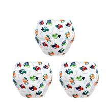 3/6pcs Newborn Potty Training Pants, Washable Toilet Training Underwear For Boys And Girls, 6-Layer Breathable All-Season Baby Cloth Diapers, Leak-Proof Absorbent Reusable Diaper Panties, Suitable For Baby Boys And Girls, Multiple Combinations, Essential Baby Items - Multicolor - View 23