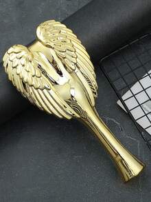 فرشاة شعر مضادة للكهرباء الساكنة بأجنحة ملاك، مناسبة لجميع أنواع الشعر، مشط تدليك فروة الرأس، مصنوعة من بلاستيك ABS بشعيرات من النايلون، تصميم أنيق مفرغ للحصول على شعر ناعم ولامع، فرشاة فك التشابك، تصميم مشط عصري، مشط بلاستيك ABS، فرش تصفيف الشعر، مشط حافة الشعر، فرشاة شعر، مشط، فرشاة تسريح الشعر، فرشاة شعر، معدات صالون الحلاقة، صالون الحلاقة، فرشاة شعر، مجموعة فرشاة شعر، مشط شعر، مشط للخصلات، فرشاة فك التشابك، فرشاة شعر للنساء، صالون الحلاقة، معدات صالون الحلاقة