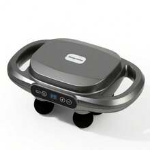 6支装智能按摩枪，Type-C充电（2000mAh锂电池），高功率输出，强劲驱动力，低噪音，LED显示屏，9种模式，20级强度调节，适用于不同身体部位，父亲节、母亲节和情人节的完美礼物